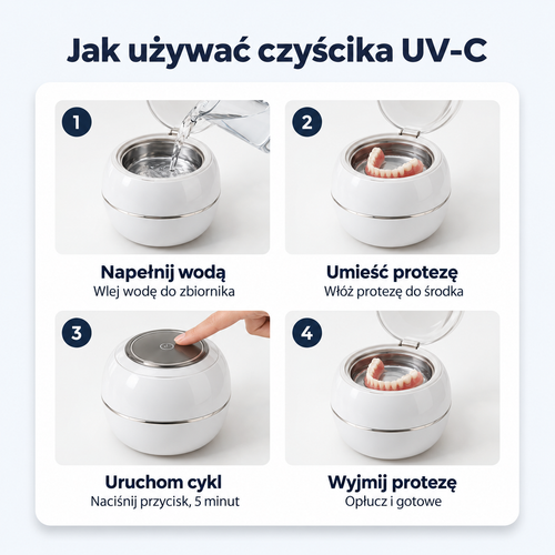 SoniDent - Czyścik Do Protez